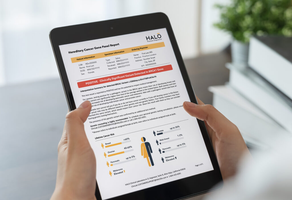 HALO Precision Diagnostic Reports